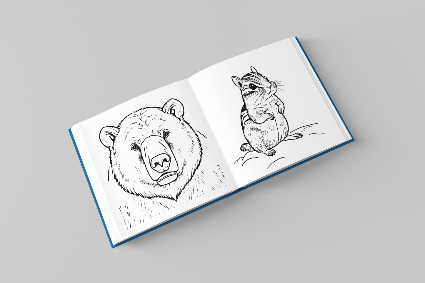 Wild Canvas: A North American Coloring Adventure