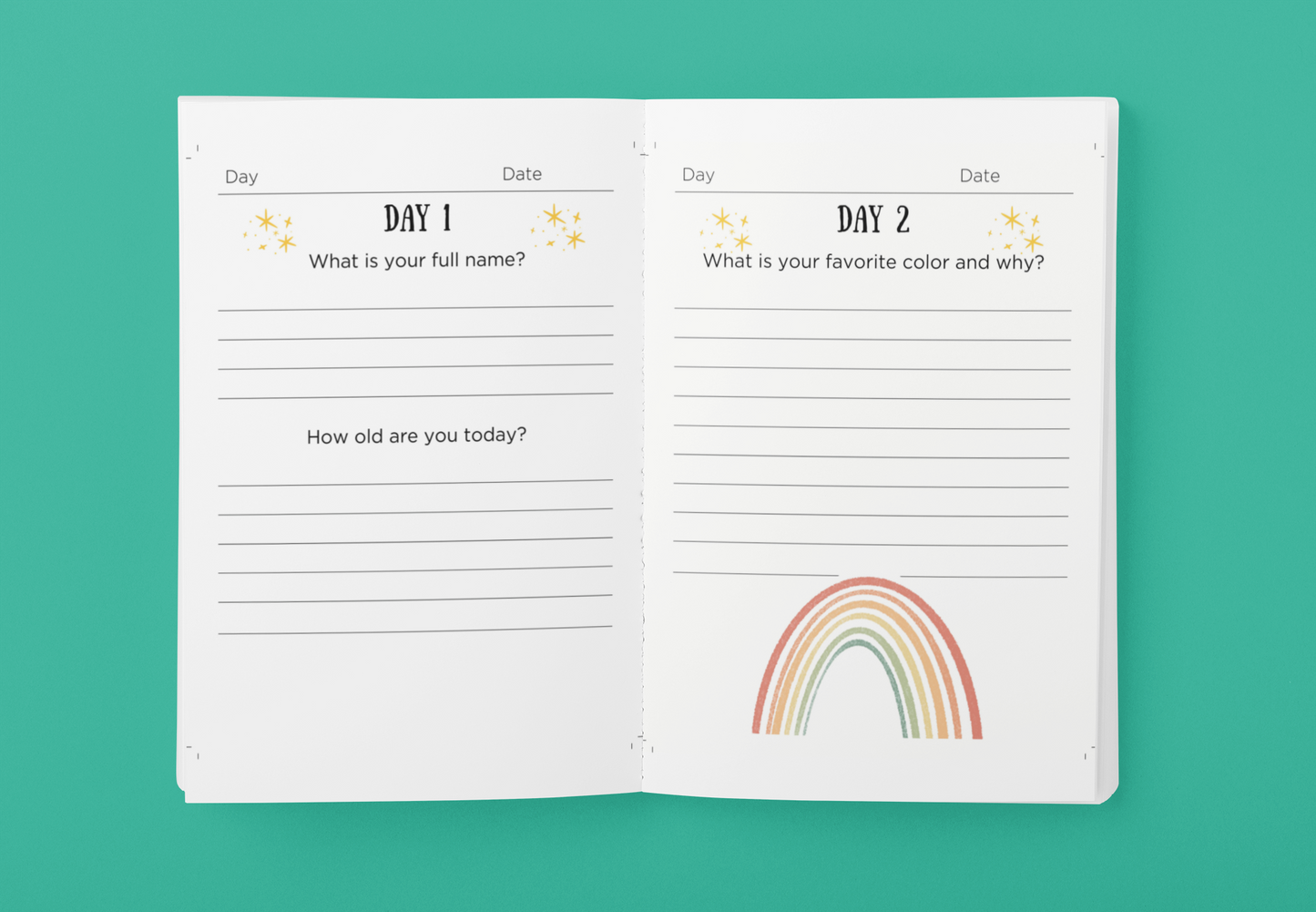 Dear, Future Me Journal for Kids