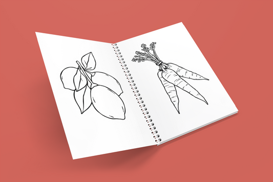 The Cozy Farmstand Coloring Book