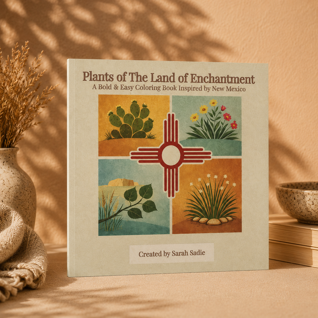 New Mexico Plants Coloring Book for All Ages