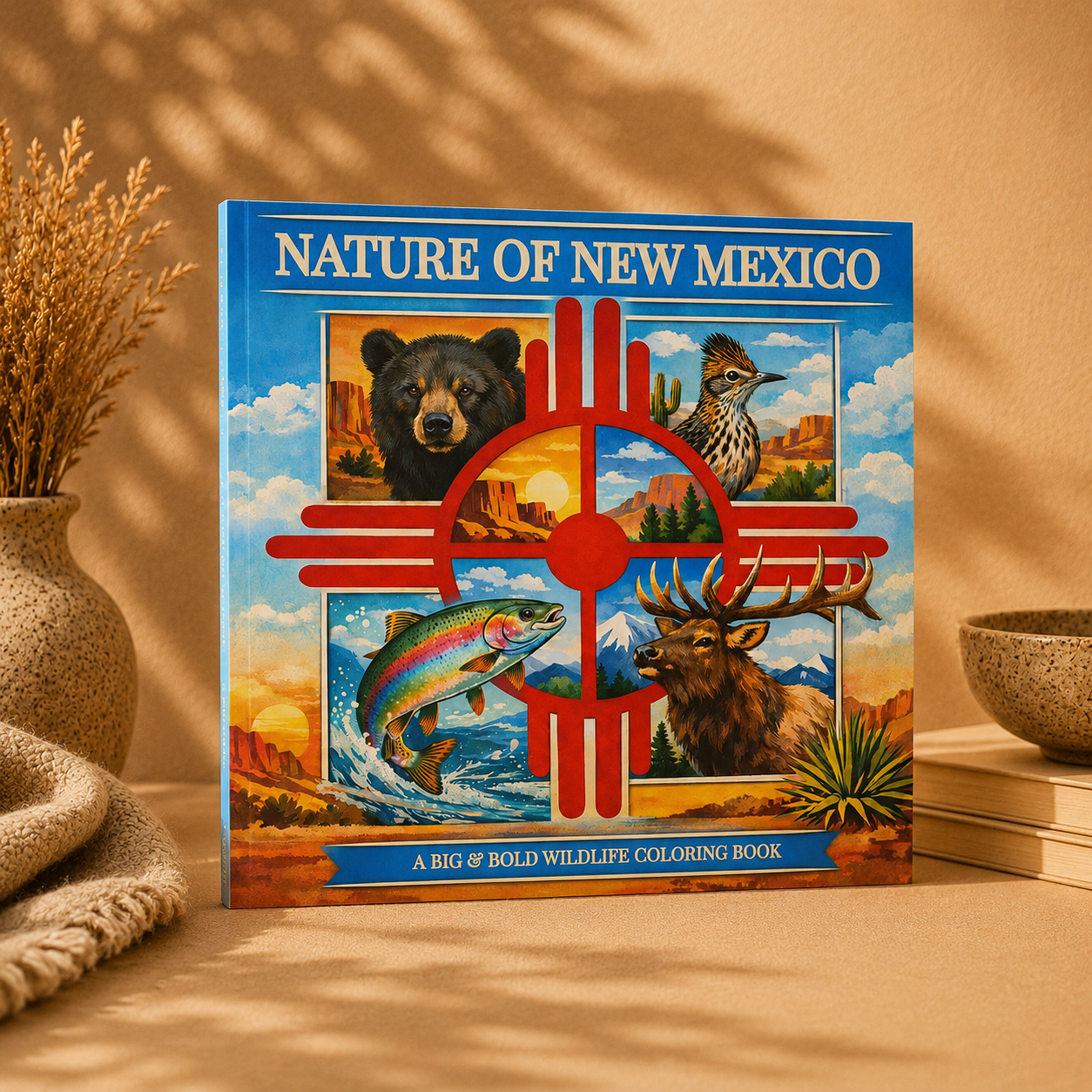 Nature of New Mexico: Wildlife Coloring Book