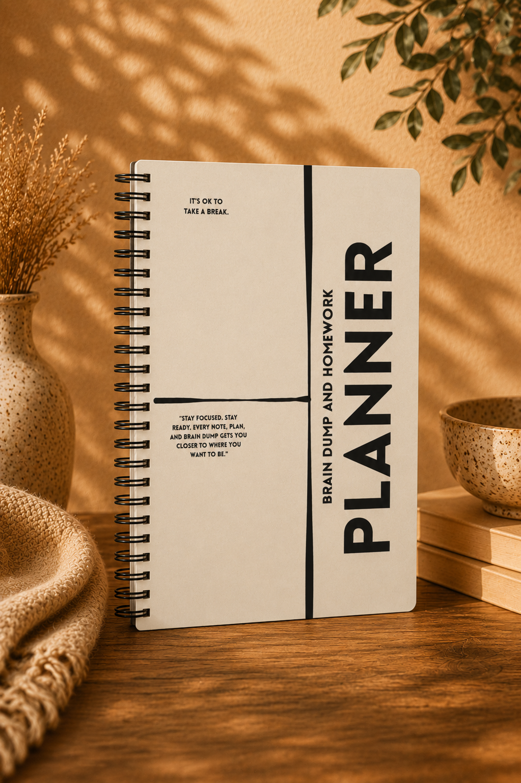 Brain Dump and Homework Planner