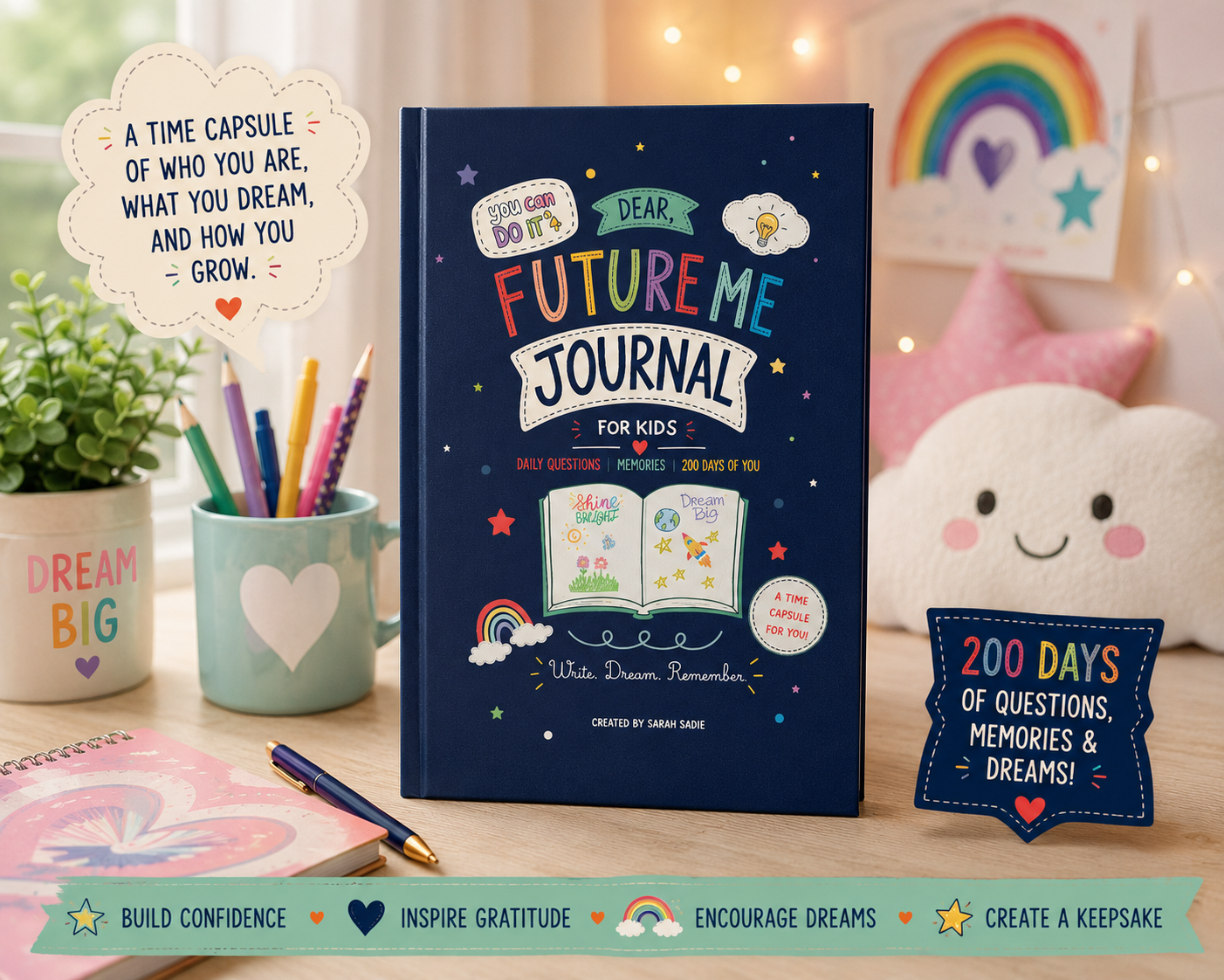 Dear, Future Me Journal for Kids