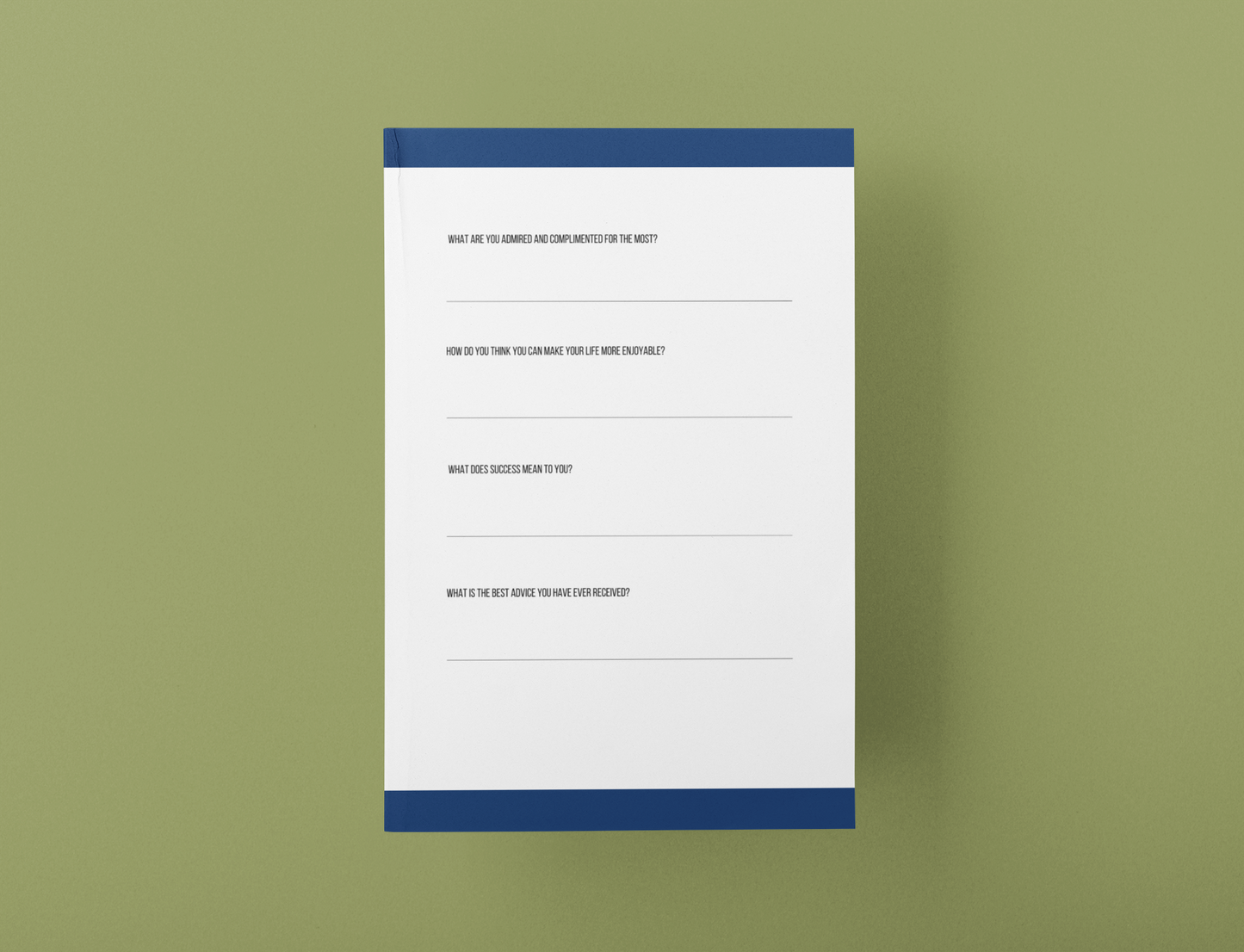 Self Care and Reflections Journal