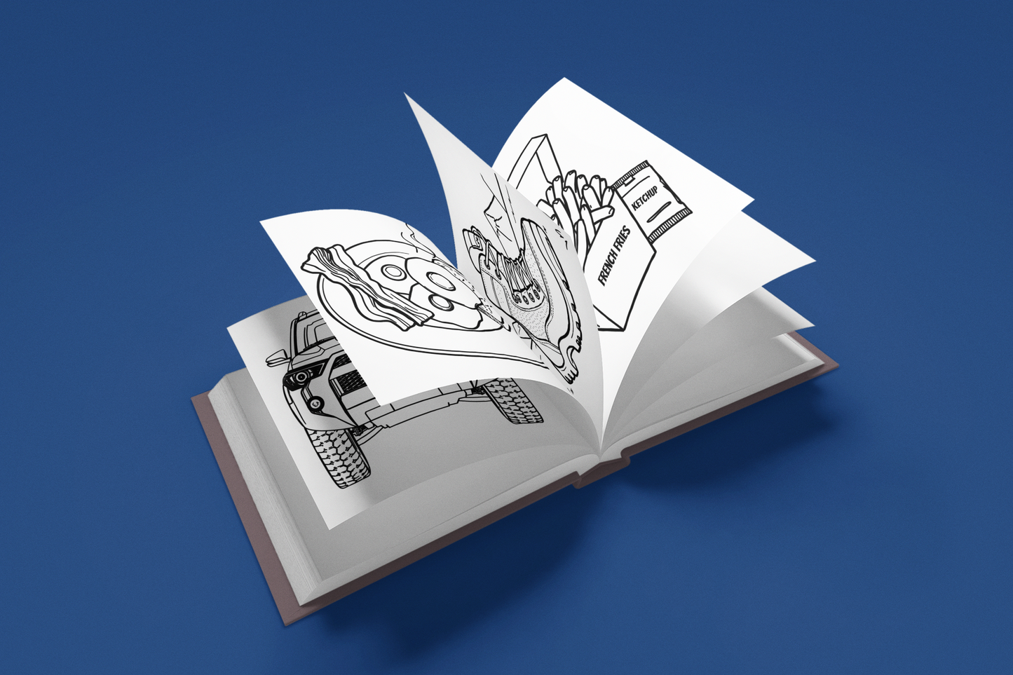 Bold and Easy Coloring Book for Guys: Man Up. Wind Down. Color Boldly