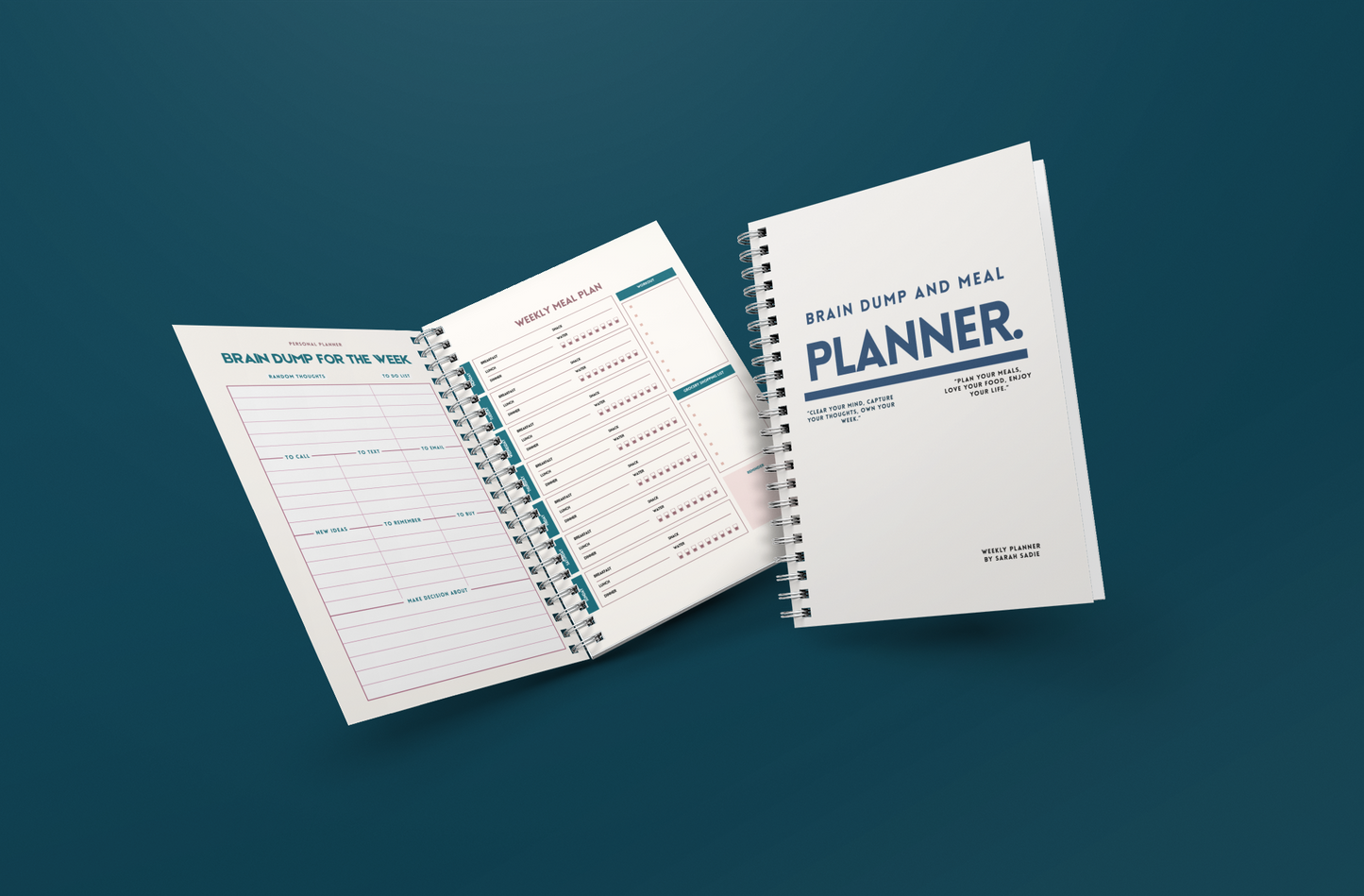 Brain Dump and Meal Planner