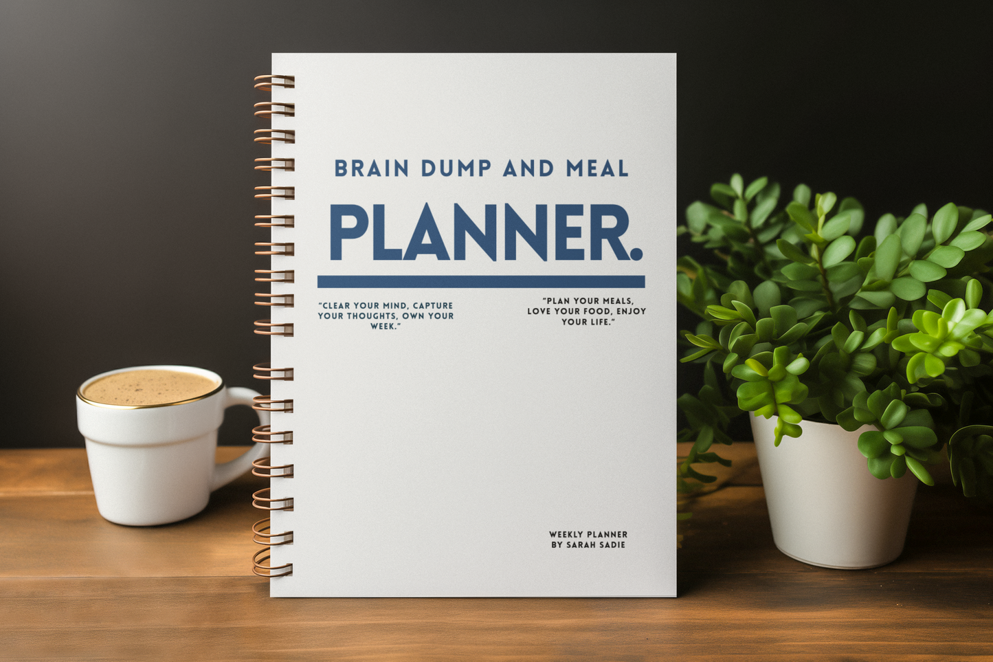 Brain Dump and Meal Planner